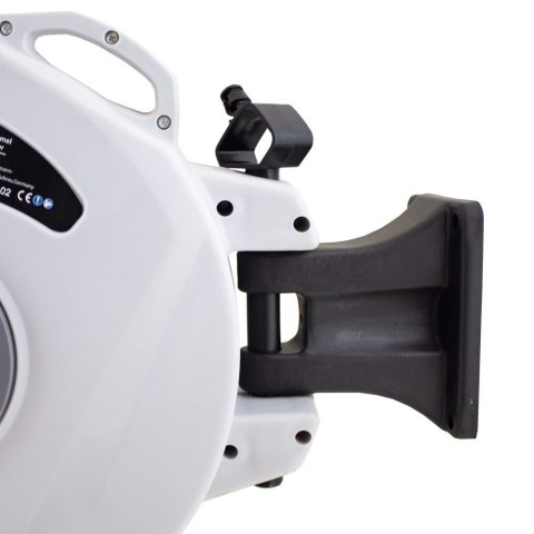 WĄŻ PNEUMATYCZNY DO SPRĘŻARKI AUTOMATYCZNY ZWIJAK 20M 1/4" MONTAŻ ŚCIENNY WĄŻ PNEUMATYCZNY DO SPRĘŻARKI AUTOMATYCZNY ZWIJAK 20M 1/4" MONTAŻ ŚCIENNY