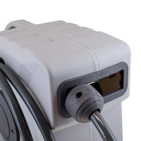 WĄŻ PNEUMATYCZNY DO SPRĘŻARKI AUTOMATYCZNY ZWIJAK 20M 1/4" MONTAŻ ŚCIENNY WĄŻ PNEUMATYCZNY DO SPRĘŻARKI AUTOMATYCZNY ZWIJAK 20M 1/4" MONTAŻ ŚCIENNY