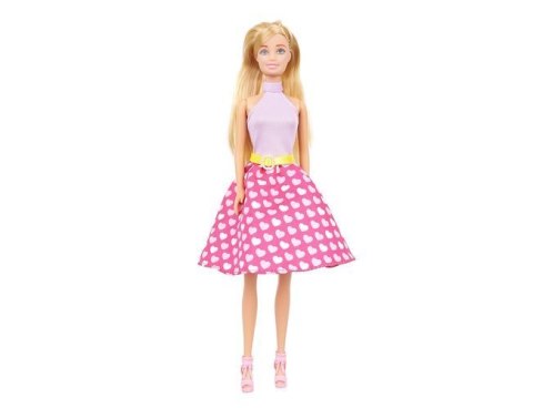 Domek z ubrankami + lalka