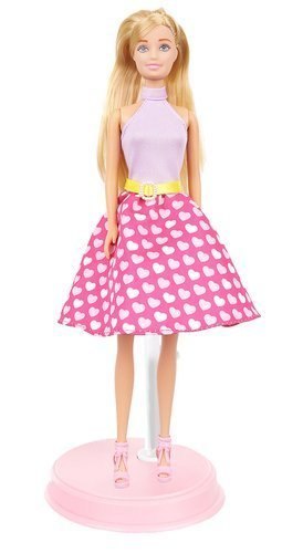 Domek z ubrankami + lalka