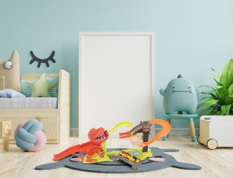 Tor wyrzutnia dinozaur + 2 autka Tor wyrzutnia dinozaur + 2 autka