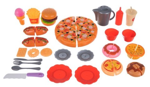 Fast food zestaw zabawkowy FF16875 Fast food zestaw zabawkowy FF16875
