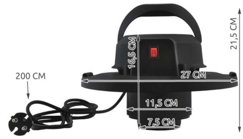 Silnik do odkurzacza 16L 800W z pokrywą Silnik do odkurzacza 16L 800W z pokrywą