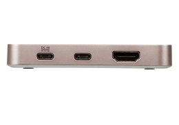 Aten USB-C 4K Ultra Mini Dock with Power Pass-through USB 3.0 (3.1 Gen 1) ports quantity 1, USB 2.0 ports quantity 1, HDMI ports