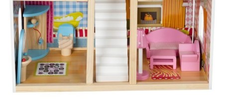 Domek drewniany dla lalek - willa D11252 Domek drewniany dla lalek - willa D11252