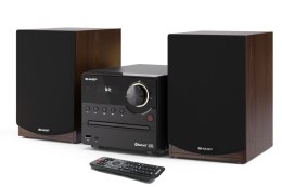 Sharp XL-B512(BR) Hi-Fi Micro System, CD/FM/USB/Bluetooth v5.0, 45W, Brown