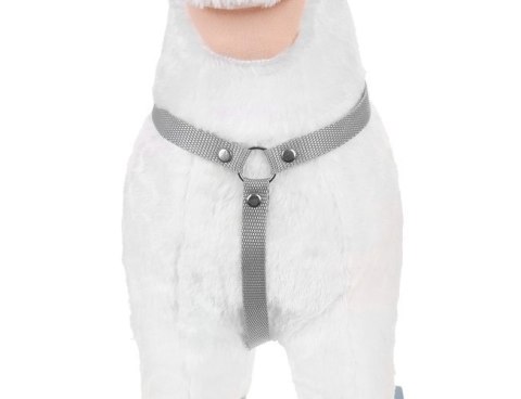 Koń na biegunach 65cm/K9331 biało-srebrny Kruzzel Koń na biegunach 65cm/K9331 biało-srebrny Kruzzel