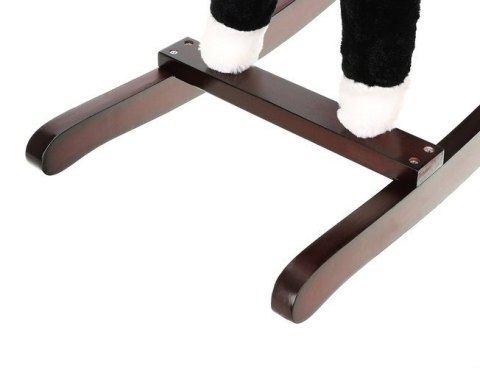 Koń na biegunach 74cm/K9335 czarno-biały Kruzzel Koń na biegunach 74cm/K9335 czarno-biały Kruzzel