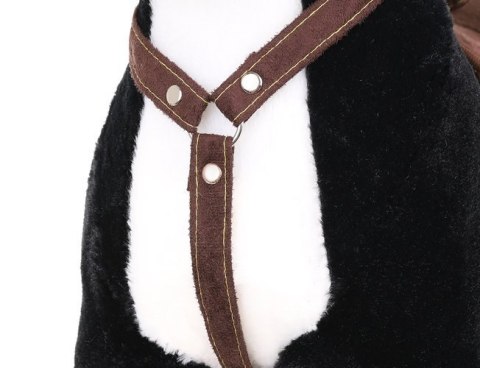 Koń na biegunach 74cm/K9335 czarno-biały Kruzzel Koń na biegunach 74cm/K9335 czarno-biały Kruzzel