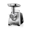 Bosch Meat mincer MFW68660 Black, Throughput (kg/min) 4.3, Kebbe, Sausage horn, Fruit press, Shredding Attachment, 4 barrels, 80