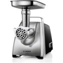 Bosch Meat mincer MFW68660 Black, Throughput (kg/min) 4.3, Kebbe, Sausage horn, Fruit press, Shredding Attachment, 4 barrels, 80