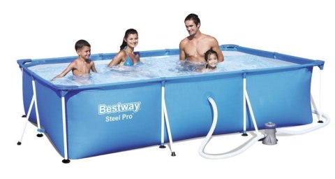 Basen stelażowy 300x201 - zestaw 20w1 BESTWAY Basen stelażowy 300x201 - zestaw 20w1 BESTWAY
