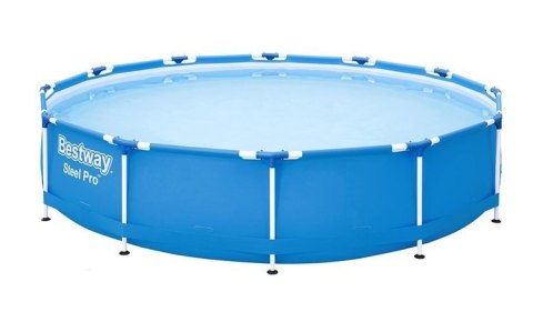 Basen stelażowy z pompą 366x76cm BESTWAY 56681GS Basen stelażowy z pompą 366x76cm BESTWAY 56681GS