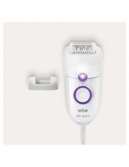 Braun Epilator SE5505P Silk-epil White, Corded