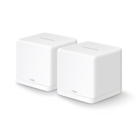 Mercusys AC1300 Whole Home Mesh Wi-Fi System Halo H30G (2-Pack) 802.11ac, 400+867 Mbit/s, Ethernet LAN (RJ-45) ports 2, Mesh Sup