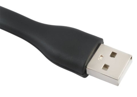 Lampka silikonowa USB - czarna Lampka silikonowa USB - czarna