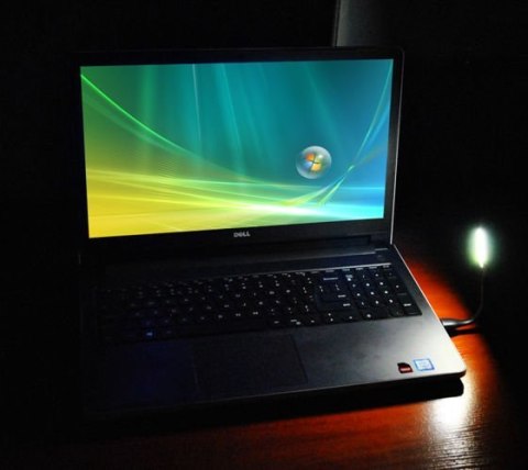 Lampka silikonowa USB - czarna Lampka silikonowa USB - czarna