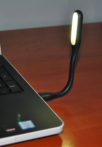 Lampka silikonowa USB - czarna Lampka silikonowa USB - czarna