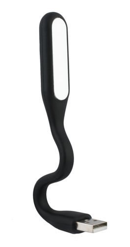 Lampka silikonowa USB - czarna Lampka silikonowa USB - czarna