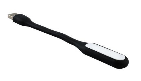 Lampka silikonowa USB - czarna Lampka silikonowa USB - czarna