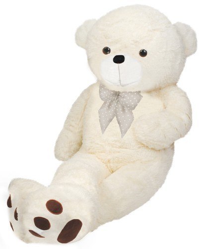 Miś pluszowy 145 cm - biały Miś pluszowy 145 cm - biały