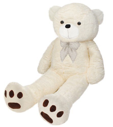 Miś pluszowy 145 cm - biały Miś pluszowy 145 cm - biały