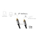 Logilink CUA0106 USB 2.0 Type-C cable USB 2.0 Type-C, This cable is ideal for connecting your external USB-C devices to your PC