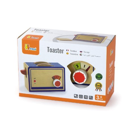 VIGA TOYS DREWNANINY TOSTER DLA DZIECI GRZANKI VIGA TOYS DREWNANINY TOSTER DLA DZIECI GRZANKI