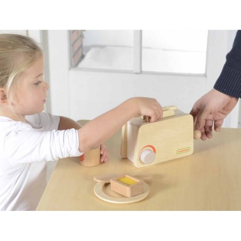 MASTERKIDZ DREWNIANY TOSTER DLA DZIECI KROMKA NÓŻ MASTERKIDZ DREWNIANY TOSTER DLA DZIECI KROMKA NÓŻ