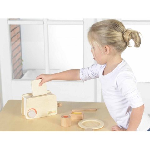 MASTERKIDZ DREWNIANY TOSTER DLA DZIECI KROMKA NÓŻ MASTERKIDZ DREWNIANY TOSTER DLA DZIECI KROMKA NÓŻ
