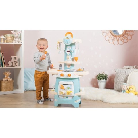 SMOBY PTITOO MOJA PIERWSZA KUCHNIA NIEBIESKA 2W1 SMOBY PTITOO MOJA PIERWSZA KUCHNIA NIEBIESKA 2W1