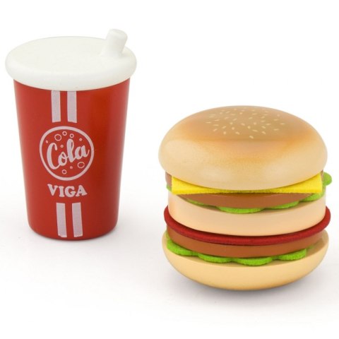 VIGA ZESTAW HAMBURGER I COLA DLA DZIECI VIGA ZESTAW HAMBURGER I COLA DLA DZIECI