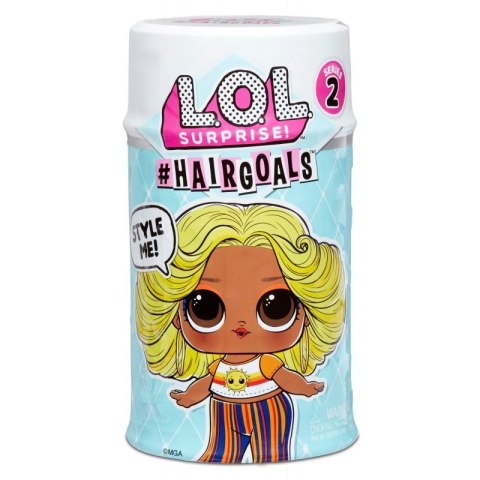 L.O.L. SURPRISE LALKA LOL Z WŁOSAMI HAIRGOALS 2 L.O.L. SURPRISE LALKA LOL Z WŁOSAMI HAIRGOALS 2