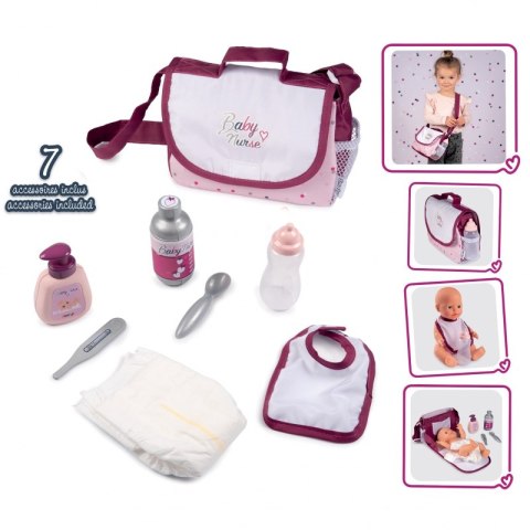 TORBA DO PRZEWIJANIA AKCESORIA SMOBY BABY NURSE TORBA DO PRZEWIJANIA AKCESORIA SMOBY BABY NURSE
