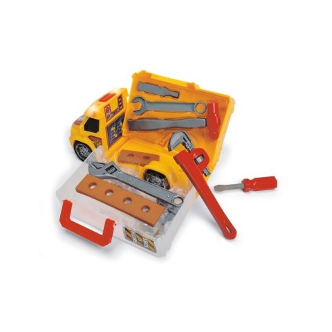 DICKIE Construction Samochód z narzędziami Światło Dźwięk DICKIE Construction Samochód z narzędziami Światło Dźwięk