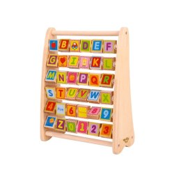 TOOKY TOY ALFABET NAUKA LITER CYFR LICZB SŁÓW ABAC