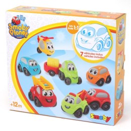 Smoby Vroom Planet Zestaw 7 pojazdów