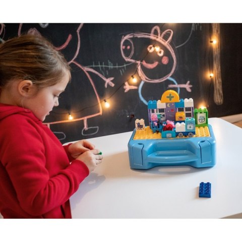 BIG KLOCKI ŚWINKA PEPPA CENTRUM MEDYCZNE WALIZKA BIG KLOCKI ŚWINKA PEPPA CENTRUM MEDYCZNE WALIZKA