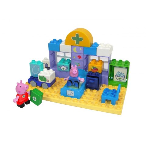 BIG KLOCKI ŚWINKA PEPPA CENTRUM MEDYCZNE WALIZKA BIG KLOCKI ŚWINKA PEPPA CENTRUM MEDYCZNE WALIZKA