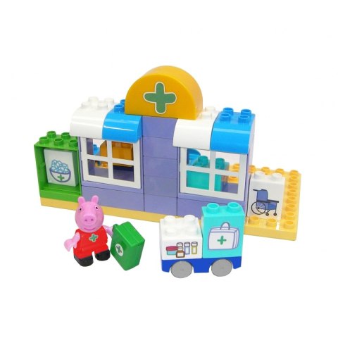 BIG KLOCKI ŚWINKA PEPPA CENTRUM MEDYCZNE WALIZKA BIG KLOCKI ŚWINKA PEPPA CENTRUM MEDYCZNE WALIZKA