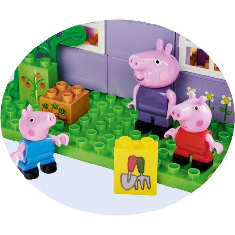 BIG KLOCKI ŚWINKA PEPPA DOM DZIADKÓW 86 EL 3 FIGUR BIG KLOCKI ŚWINKA PEPPA DOM DZIADKÓW 86 EL 3 FIGUR