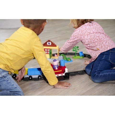 BIG KLOCKI ŚWINKA PEPPA POCIĄG ELEKTRYCZNY 2 FIGUR BIG KLOCKI ŚWINKA PEPPA POCIĄG ELEKTRYCZNY 2 FIGUR