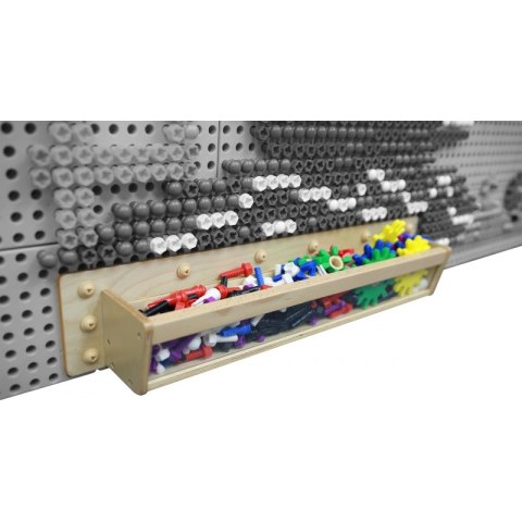 Drewniana Półeczka Przezroczysta Ścianka 80 cm - Masterkidz Tablica Naukowo-Kreatywna STEM Drewniana Półeczka Przezroczysta Ścianka 80 cm - Masterkidz Tablica Naukowo-Kreatywna STEM