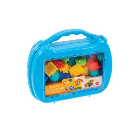 MOCHTOYS Klocki Jeżyki Pin Bricks w Walizce 60 el. MOCHTOYS Klocki Jeżyki Pin Bricks w Walizce 60 el.