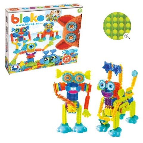 MOCHTOYS Klocki Pin Bricks Potworek 60 el.