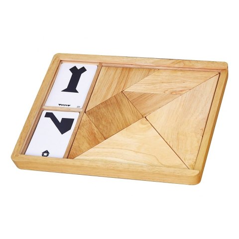 VIGA TANGRAM DREWNIANA GRA LOGICZNA UKŁADANKA KLOC VIGA TANGRAM DREWNIANA GRA LOGICZNA UKŁADANKA KLOC