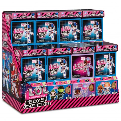 L.O.L Surprise Boys Arcade Heroes Gear Guy lalka w automacie do gier L.O.L Surprise Boys Arcade Heroes Gear Guy lalka w automacie do gier