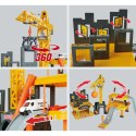 MAJORETTE CREATIX ZESTAW BUDOWLANY VOLVO POJAZDY