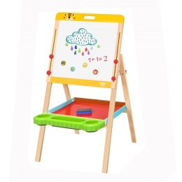 TABLICA DWUSTRONNA MAGNETYCZNA KREDOWA STOJĄCA