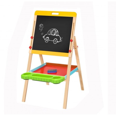 TABLICA DWUSTRONNA MAGNETYCZNA KREDOWA STOJĄCA TABLICA DWUSTRONNA MAGNETYCZNA KREDOWA STOJĄCA